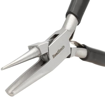 The Beadsmith Concave (Hollow)/Round Nose Pliers