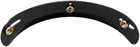 VCOROS 3 Snap 3/4 Open Face Helmet Peak Visor (Black)