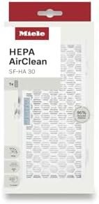 Miele HEPA AirClean Filter SF-HA 30 for Select Bagged Canister Vacuums
