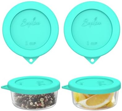 SOPHICO 1 Cup Round Silicone Replacement for Pyrex & Anchor Hocking 7202-PC