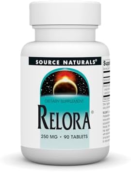 Source Naturals Relora, Promotes Healthy Eating Behavior and Muscle Relaxation Support*- 250 mg - 90 Tablets