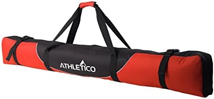 Athletico Mogul Padded Ski Bag - Fully Padded Single Ski Travel Bag
