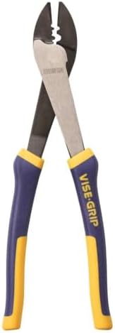 IRWIN 2078310 Vise-Grip forged Wire Crimper with ProTouch Grips, 10-Inch