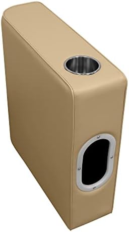 Wise 8WD112-204 Deluxe Series Pontoon Right Arm Rest, White