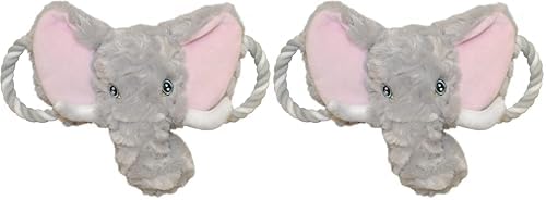 Jolly Pets Jolly Tug-a-Mal Monkey Tug/Squeak Toy, Medium