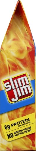 Slim Jim Smoked Jerky Snack Sticks, Mild Flavor, 0.28 oz., 14-ct