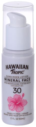 Hawaiian Tropic Mineral Sunscreen Lotion SPF 50, 3.4 Fl Oz