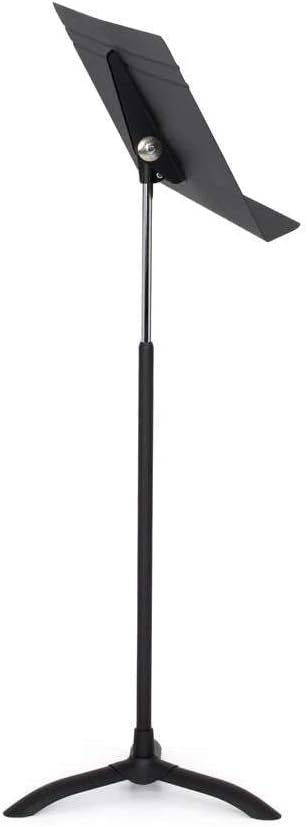 Manhasset Fourscore Music Stand – Extra-Wide 32" Desk for Large Scores & Ensembles – Durable Aluminum, Friction Height Adjust