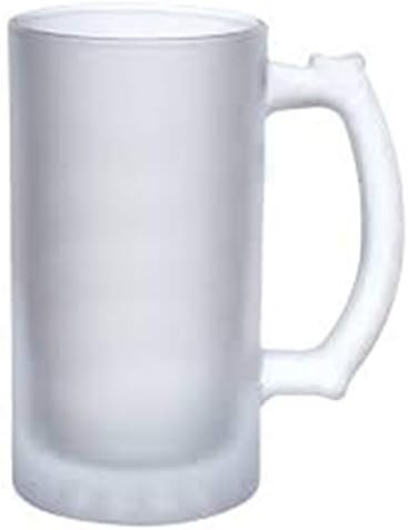 Peter Lit - Beer Mugs for Freezer – Freezable Glass Beer Mugs Stein, 16 Oz Beer Mug, Set of 4