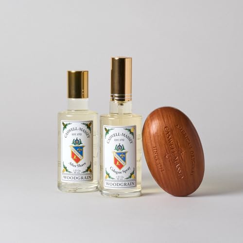 Caswell-Massey Number Six Gold Cap After Shave, Soothing Aftershave with Orange Blossom, Bergamot & Rosemary, 3 Fl Oz