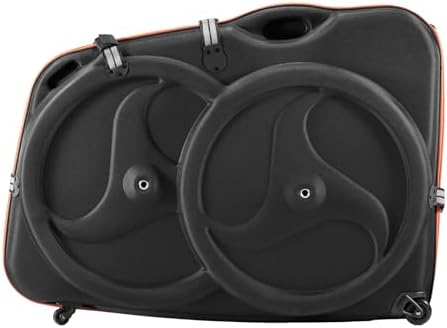 VEVOR Bike Travel Bag, Road Bike Bag Road Bicycle Storage Carry with TSA Lock & Dual Zipper for Air Travel, Outdoor Use, Airplane, Car, Train, Subway Transport