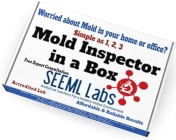DIY Mold 3 Test Kit (Same Day Results) Expert Consultation and AIHA-LAP, LLC Accredited Lab Analysis Included