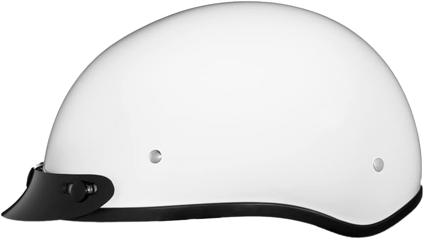Motorcycle Helmet Half Skull Cap - Lightweight & Stylish DOT Approved Helmets for Adults - Perfect for Men and Women Riders - Comfortable & Secure Fit- Stylish Protection for Everyday Riding