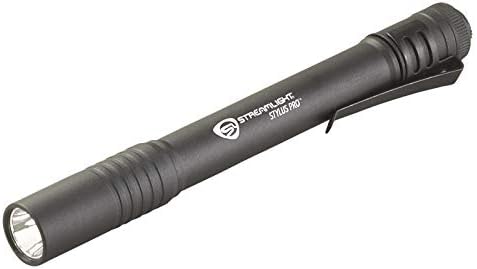 Streamlight 66149 Stylus Pro UV LED Penlight with Holster, Black