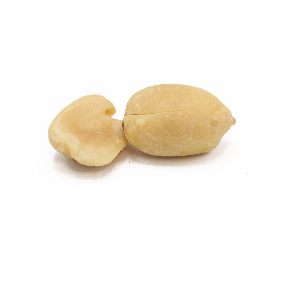 Roasted Peanuts, Unsalted, Shelled, J Runner, Bulk 10 Pound Box, Blanched Peanuts Great For Snacking, Trail Mix, Cooking