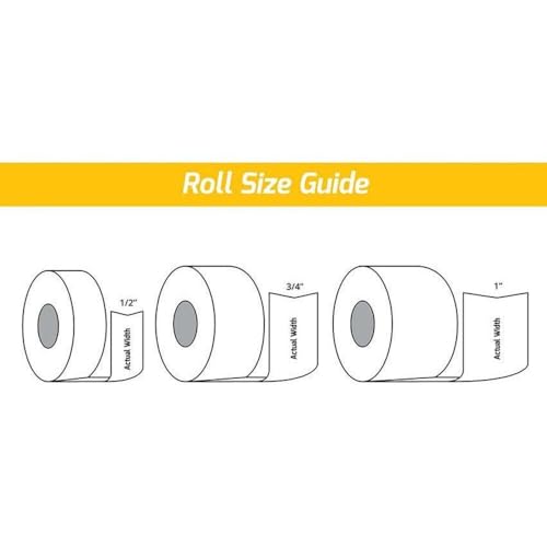 1/2" X 12 YDS 1522 Hair Tape Clear ROLL
