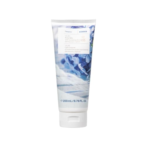 KORRES Olive Blossom Body Milk, Hydrating Lotion, 6.76 Fl Oz | With Aloe Extract, Greek Almond Oil & Provitamin B5; vegan, silicone- and paraben-free; one of 12 KORRES Body Milk scents.