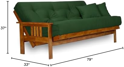 Stanford Futon Frame - Full Size, Solid Wood