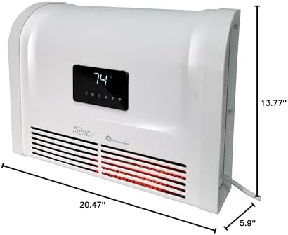 Mr. Heater 1500W Wall Mount Smart Home Electric Heater