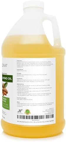 velona USDA Organic Castor Oil - 64 fl oz, Cold Pressed, USP Grade