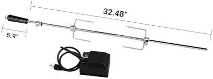 Monument Grills 97222 4-Burner Rotisserie Kit