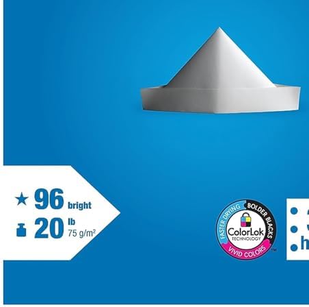 Staples Multipurpose Paper, 8 1/2 x 11, 3-Hole Punched, Ream, for Office, School & Home | Pre-punched white paper ready for standard 3-ring binders. Sold by the ream.