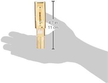 Paititi Professional Gold Plated Alto Saxophone Metal Mouthpiece #6