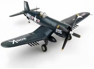 for Hobby Master for USN F4U-4 for Corsair VF-32 USS Leyte 1:48 1950 Medal of Honor White 205/82050 Model Display Collection Gift