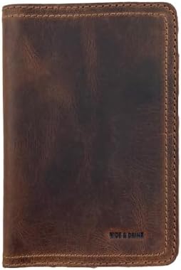 Hide & Drink, Journal Cover for Moleskine Hard Cover Sketchbook (3.5 x 5.5 in.), Notebook NOT Included, Full Grain Leather, Handmade (Pocket)