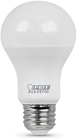 Feit Electric LED Light Bulbs, A19 60W Equivalent, Non-Dimmable, 800 Lumens, A19 LED Light Bulbs, E26 Base, 5000k Daylight, A19 LED Bulbs