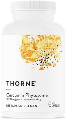 THORNE Curcumin Phytosome, 1, 000 mg Curcumin Supplement, 120 Capsules | Supports Joint Stiffness, Muscle Soreness & a Healthy Inflammatory Response*