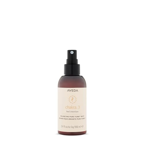 Aveda Chakra 3 Balancing Pure-Fume Mist: Intention | Body & Room Spray | Balances Power Chakra | With Certified Organic Lavender, Lemon, Fir Balsam