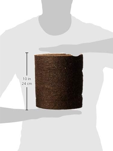 Bosmere Border Protection Edging Weed Mat, 10' x 9" Wide – Brown Landscape Fabric for Garden Beds, Pathways & Borders
