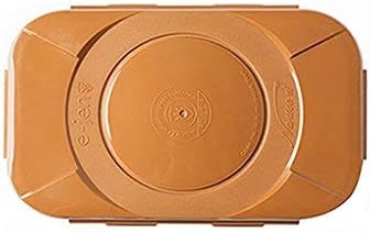 Premium Kimchi, Sauerkraut Container Probiotic Fermentation with Inner Vacuum Lid (Earthenware Brown, 0.45 gal/ 1.7L)