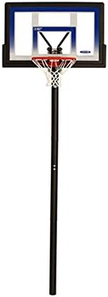 Lifetime In-Ground Fusion Backboard Action Grip Adjustable Basketball System, 48-Inch