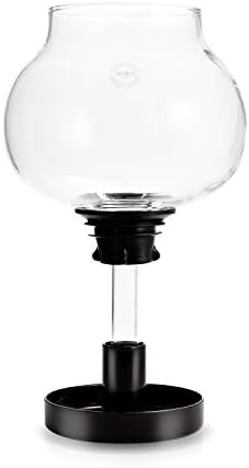 Yama Glass 5-Cup Stovetop Siphon Coffee Maker, 15 Oz Vacuum Brew, Heat-Resistant Borosilicate Glass