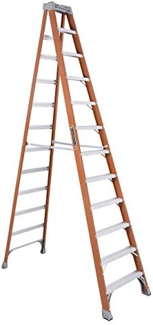 Louisville Ladder 2-Foot Fiberglass Step Stool Industrial, 300-Pound Load Capacity, Type IA, FS1502