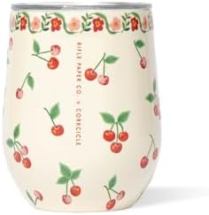 Corkcicle x Rifle Paper Co. 12 oz Insulated Tumbler, Blush Lively Floral
