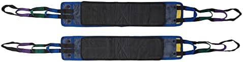 Hip Lift Sling (X-Large) Solid Fabric, Non-Slip Polyester Sling, Inner Thigh Cuff Compatible with Hoyer, Invacare, McKesson, Drive, Lumex, Medline
