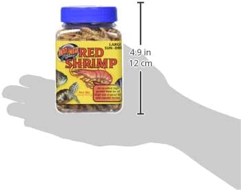 Zoo Med Large Sun-Dried Red Shrimp 10oz Each (2 Pack)