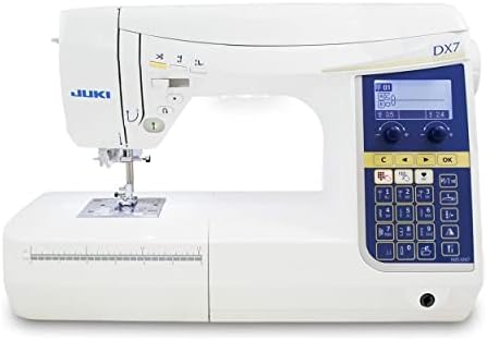 Juki HZL-DX7 Sewing Machine | 287 Stitch Patterns, 4 Fonts