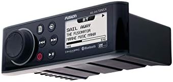 Fusion MS-RA70NSX Marine Entertainment System with Three Wireless Remotes for Three Zones - Black