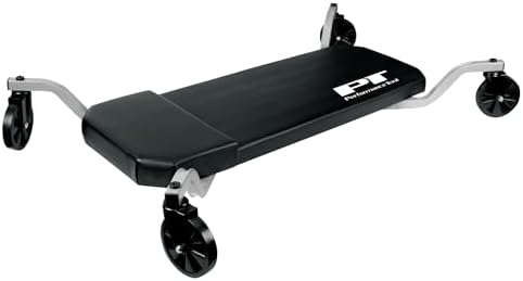 Performance Tool W85014 38 in. Low-Profile Automotive Mechanics Creeper | Oversized x-frame low profile creeper with 2-inch extra cushion padding. 5-inch jumbo swivel casters. 300 lb. capacity