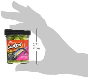 Berkley Gulp! Trout Nuggets Dough Bait, Scented and Flavored Soft Bait for Freshwater Fishing, Designed to Attract Trout, High Visibility