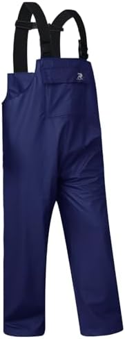 RainRider Rain Pants for Men Women Waterproof Rain Gear Bib Overalls Trousers for Fishing Hunting