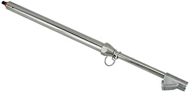 Milton s-986C Calibratable Tire Pressure Service Gauge, Dual Head Straight Foot Chuck, 10-160 PSI