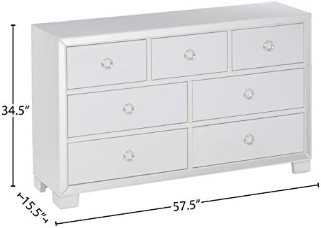 Acme Furniture Voeville II Platinum Dresser