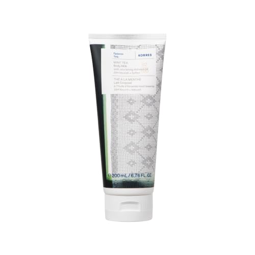 KORRES Olive Blossom Body Milk, Hydrating Lotion, 6.76 Fl Oz | With Aloe Extract, Greek Almond Oil & Provitamin B5; vegan, silicone- and paraben-free; one of 12 KORRES Body Milk scents.