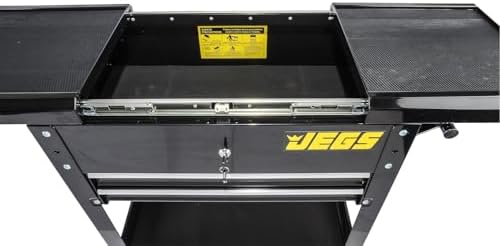 2-Drawer Heavy-Duty Tool Box Cart (220 lb. Capacity) | 2-Drawer Heavy-Duty Tool Box Cart (220 lb. Capacity) for supporting automotive installation