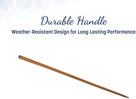 Carlisle 60" Flo-Pac® Tapered Wood Handle